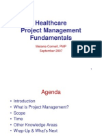 Healthcare PM Fundamentals Sept 2007 Scribd