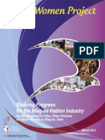 Case Report Wee Weaving Progress Miagao Hablon Industry Iloilo - 0 PDF