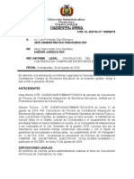 Informe Legal Cancelación de Proceso de Contratación - Escritorios Ejecutivos