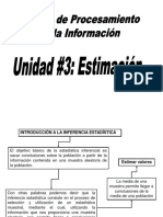 Unidad #3 Estimación