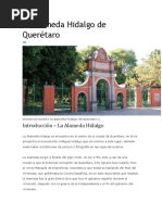 La Alameda Hidalgo de Querétaro