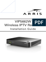 VIP5662W Wireless IPTV Receiver: Installation Guide