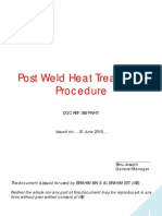 Post Weld Heat Treatment Procedure: Doc Ref: Isb/Pwht