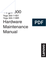 Yoga 300 Hardware Maintenance Manual: Yoga 300-11IBY Yoga 300-11IBR