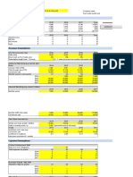 Startup Finance Model