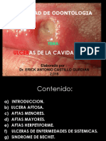 Ulceras de La Cavidad Oral