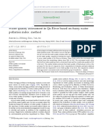 Water Quality Assessment in Qu River Based On Fuzzy Water Pollution Index Method 2016 Journal of Environmental Sciences