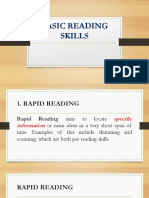 Basic Reading Skills