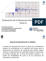 Evaluacion de La Respuesta Sismica Del Sitio P2