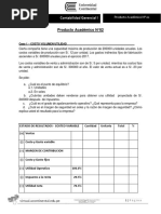 Producto Académico N 02 Contabilidad Gerencial