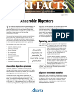 Anaerobic Digesters: Operating Parameters