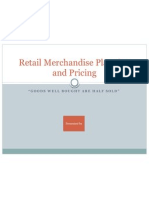 Merchandise Planning and Pricing - FINAL