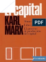 El Capital P Scaron Libro Primero Vol 2 - Karl Marx PDF