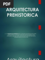 Arquitectura Prehistorica