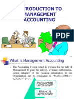 Introduction To Management Accounting