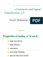 Receptors Functions and Signal Transduction-L3: Faisal I. Mohammed, MD, PHD