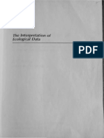 E. C. Pielou - The Interpretation of Ecological Data - A Primer On Classification and Ordination (1984, John Wiley & Sons) PDF