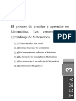 Tema3 El Proceso de Enseñar y Aprender en Matematica