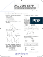 Physics STPM Past Year Questions With Answer 2006 PDF