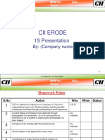 Cii Erode: 1S Presentation