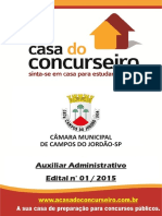 Apostila Camaramunicipaldecamposdojordao 2015 Auxiliaradministrativo PDF