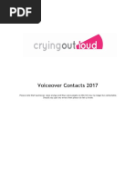 Contacts Brochure 2017