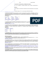 Corrección Guía de Ejercicios Termometría y Dilatación, Segundo Medio B