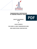 Aptransco 220.132kV Lines-SS QAP & Format