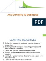 Accounting in Business