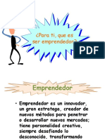 Características Del Emprendedor