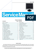 Aoc Service Manual-Hp l1706 Gm2621 A00 9615