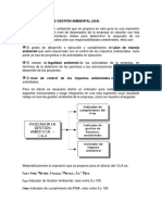 Indicador de Gestion Ambiental Iga