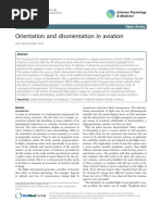 Orientation and Disorientation in Aviation