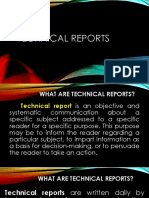 Technical Reports