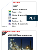 Aplicaciones Process Filtration