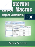 Mastering Excel Macros - Object - Mark Moore PDF