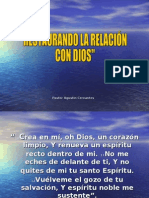 Restaurando La Relacion Con Dios