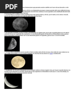 Fases de La Luna