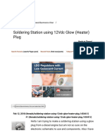 Soldering Station Using 12Vdc Glow (Heater) Plug - All About Circuits PDF