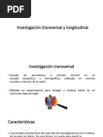 Investigación Transversal y Longitudinal