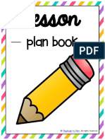 Free Lesson Plan Binder