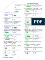 PET - 2 TRIGONOMETRY and GEOMETRY Ans