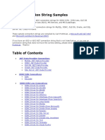 ADO Connection String Samples