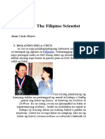 The Filipino Scientist