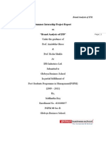 Brand Analysis of IFB Industries