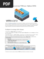 VMware ESXI - Configurer Un Serveur VMware Vsphere ESXi