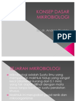 Konsep Dasar Mikrobiologi Power Point