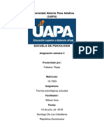 Tarea 2 Teorias Psicologicas Actuales