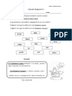 Guia de Actividades Sustantivos y Adjetivos