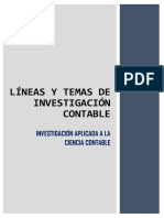 Líneas y Temas de Investigación